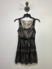 Ultra Pink Bg/Blk Lace Dress