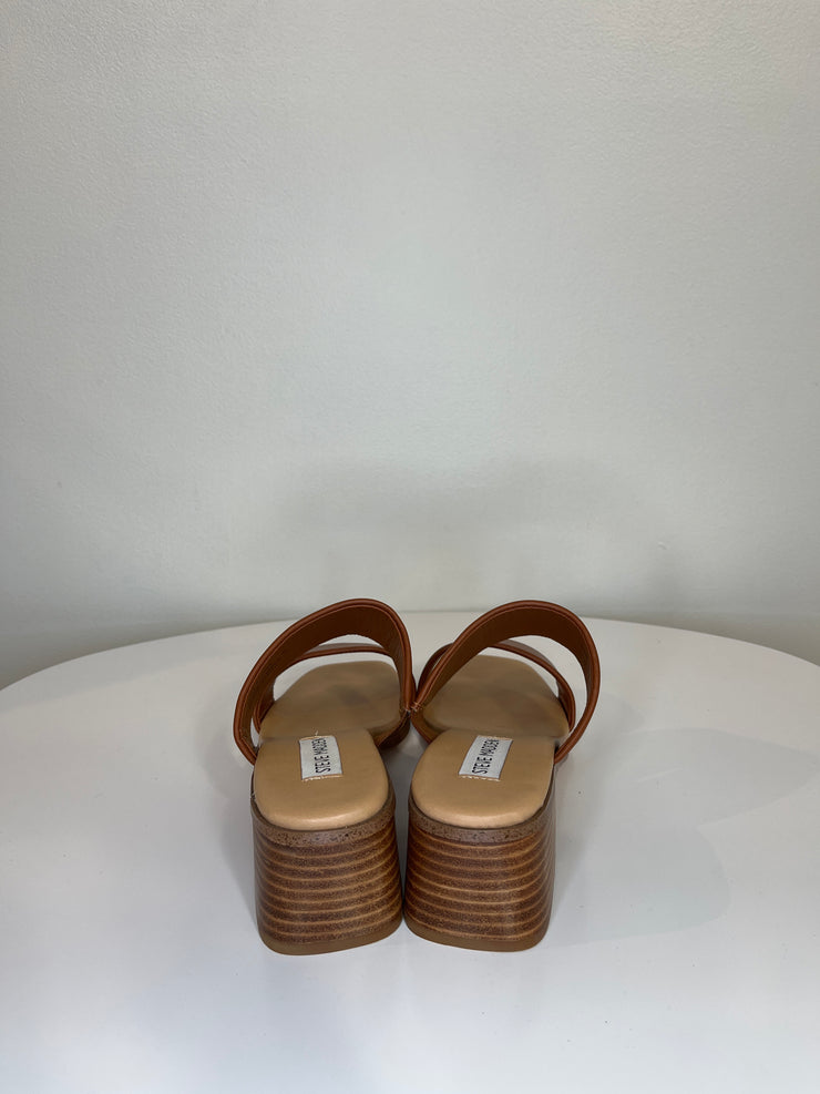 Steve Madden Brown Block Heel