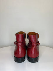 John Fluevog Red Leather Shoes