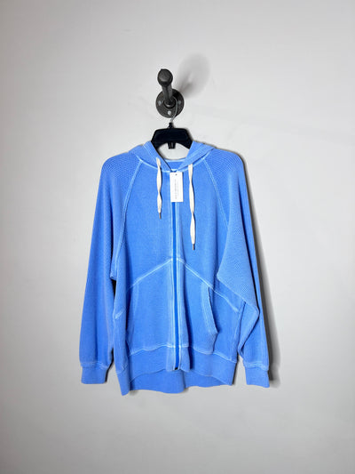 Aerie Oversize Blue Zip-Up