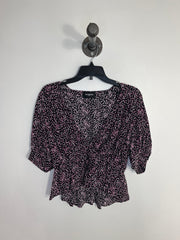 The Kooples Blk/Pnk Blouse