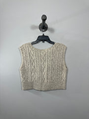 Ruby Moon Beige Sweater Vest