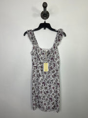 Wilfred Wht/Purp Floral Dress