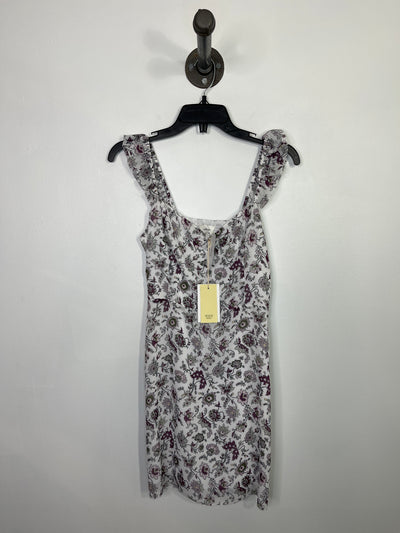 Wilfred Wht/Purp Floral Dress