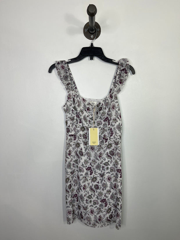 Wilfred Wht/Purp Floral Dress