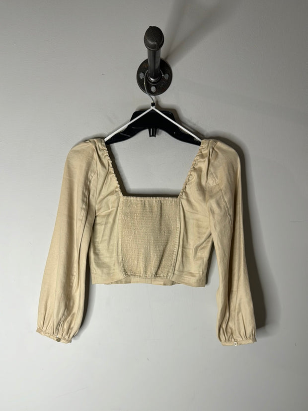 Babaton Beige LSV Top