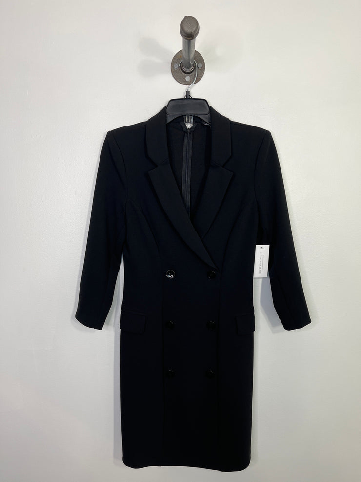 Le Chateau Black Trench Dress