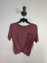 William B Mauve Tied Tee