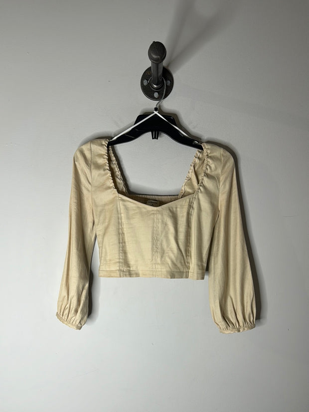 Babaton Beige LSV Top