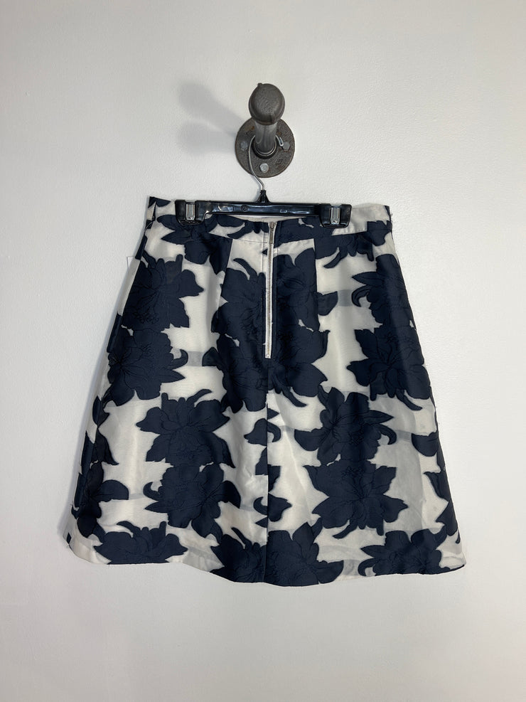 Portmans S. Nvy Floral Skirt