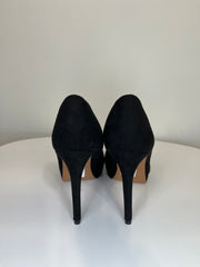 H&M Black Suede Heels