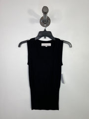 Costa Blanca Black Knit Tank