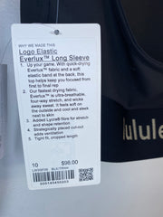 Lululemon Blk Logo Elastic Lsv