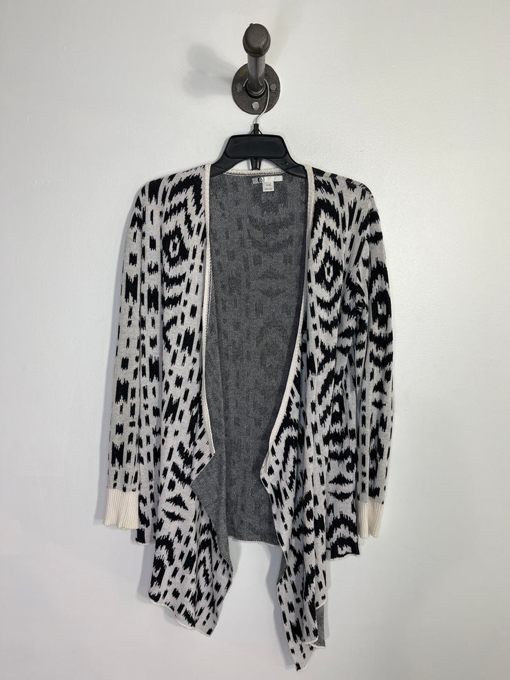 Volcom Blk/Wht Knit Cardigan