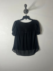 Dynamite Black T-Shirt Blouse