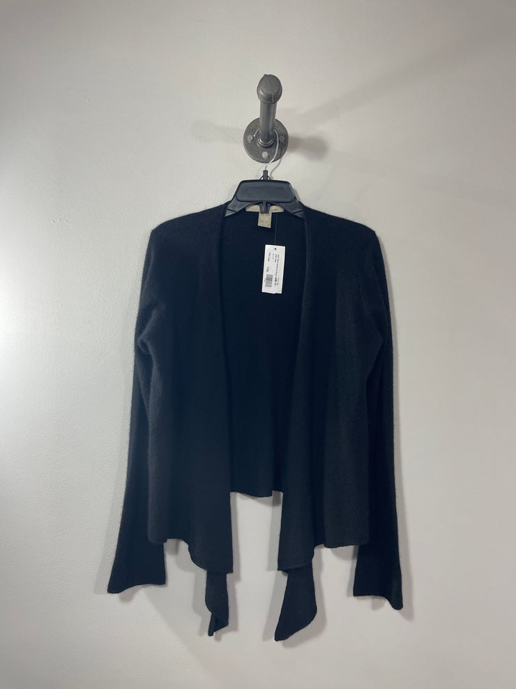 Joan Vass Cashmere Black Cardi