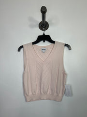 Sun.deh Baby Pink Sweater Vest