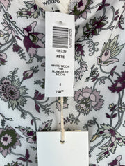 Wilfred Wht/Purp Floral Dress