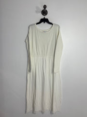 FP Beach White Lsv Maxi Dress