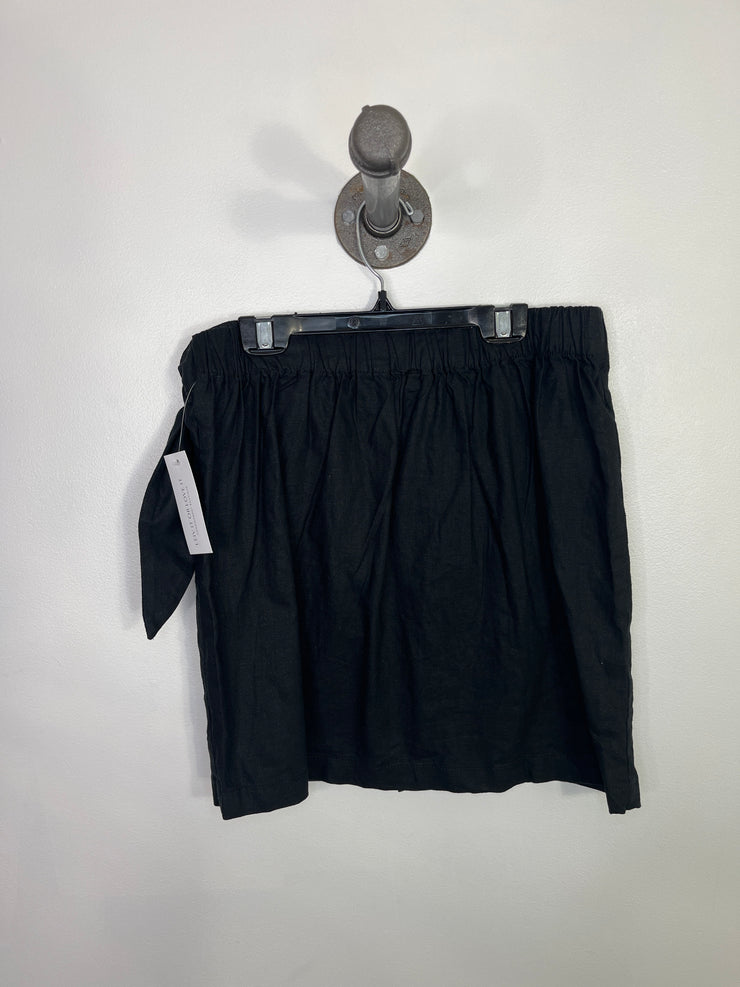 Joe Fresh Black Wrap Skirt