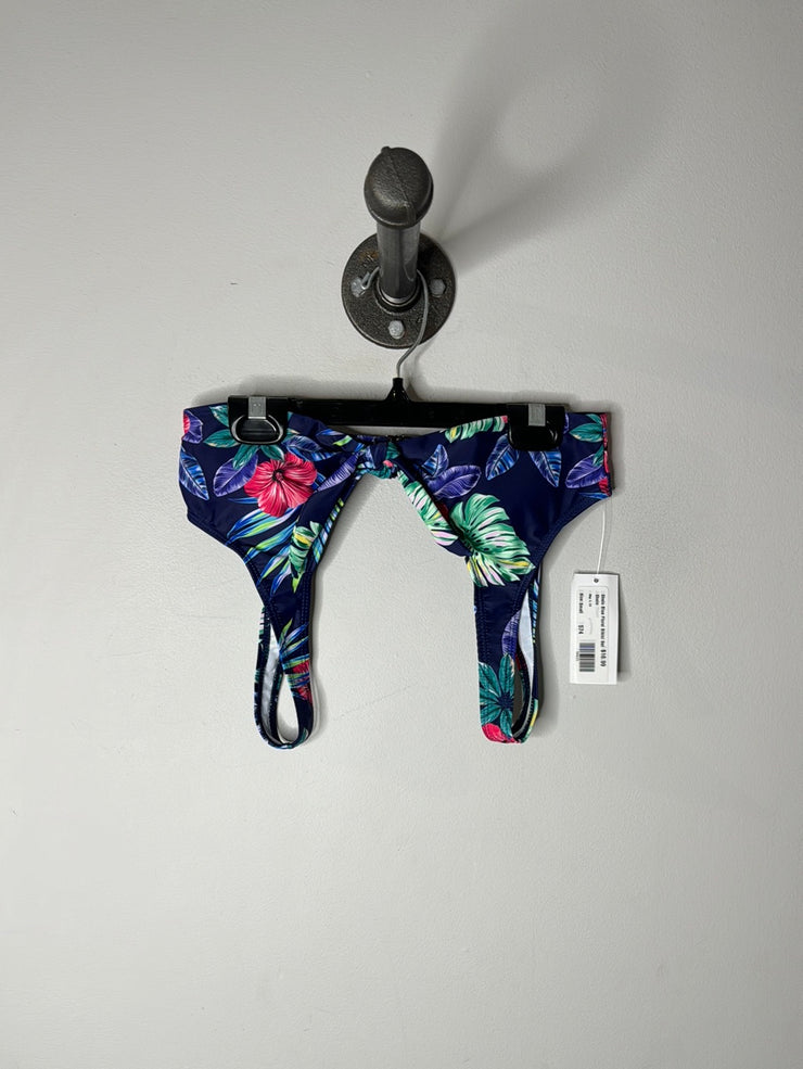 Shein Blue Floral Bikini Set