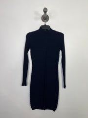 Black Tape Navy Sweater Dress