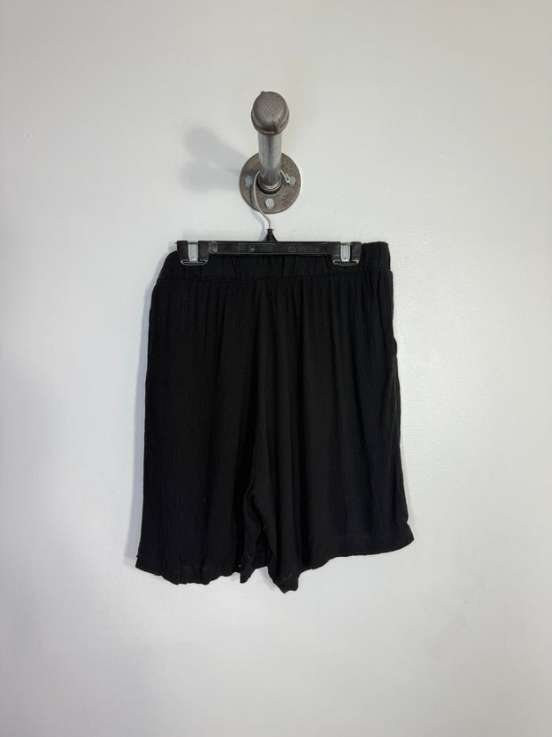 ICHI Black Lounge Shorts