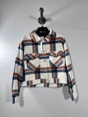 Noa Wht/Brn/Blu Flannel