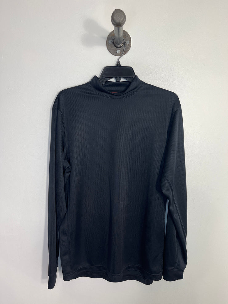 Mizuno Black Athletic Lslv Top