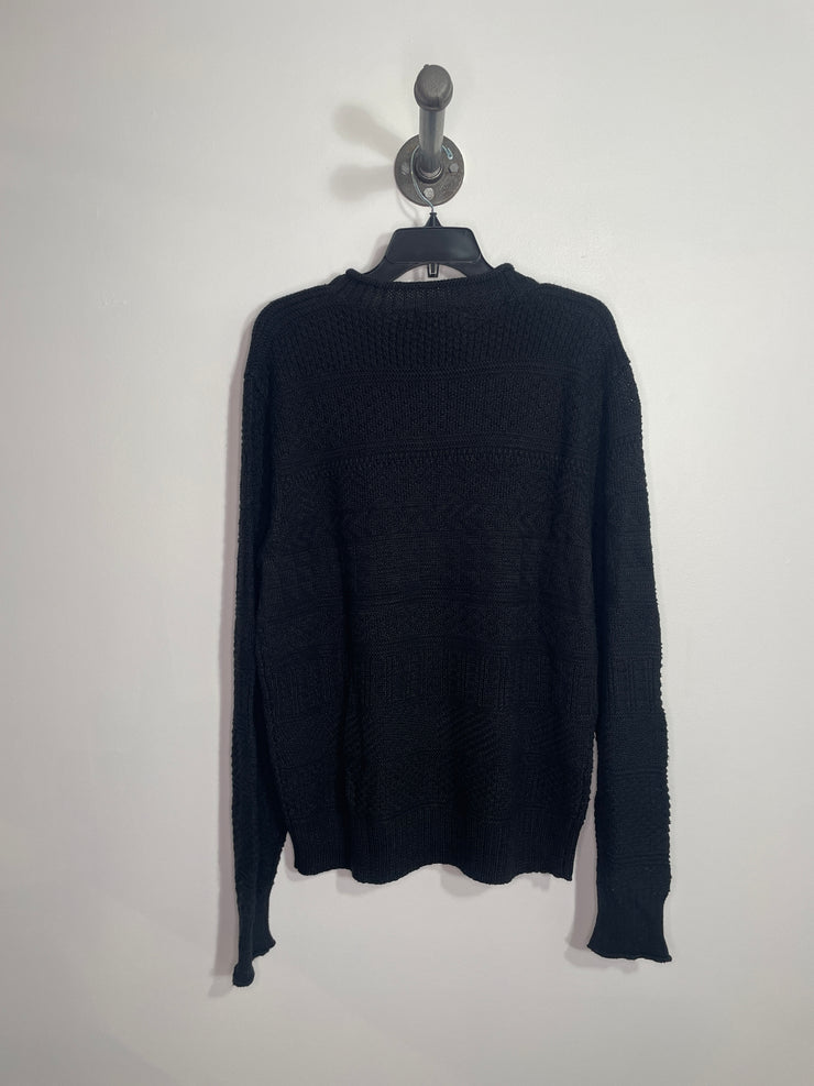 Pull en tricot noir Ralph L.