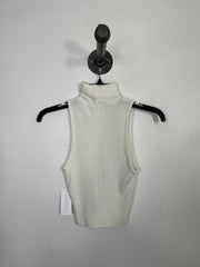 Zara White Turtleneck Tank
