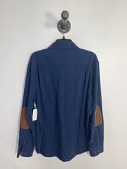 Southern P. Blue Button Up