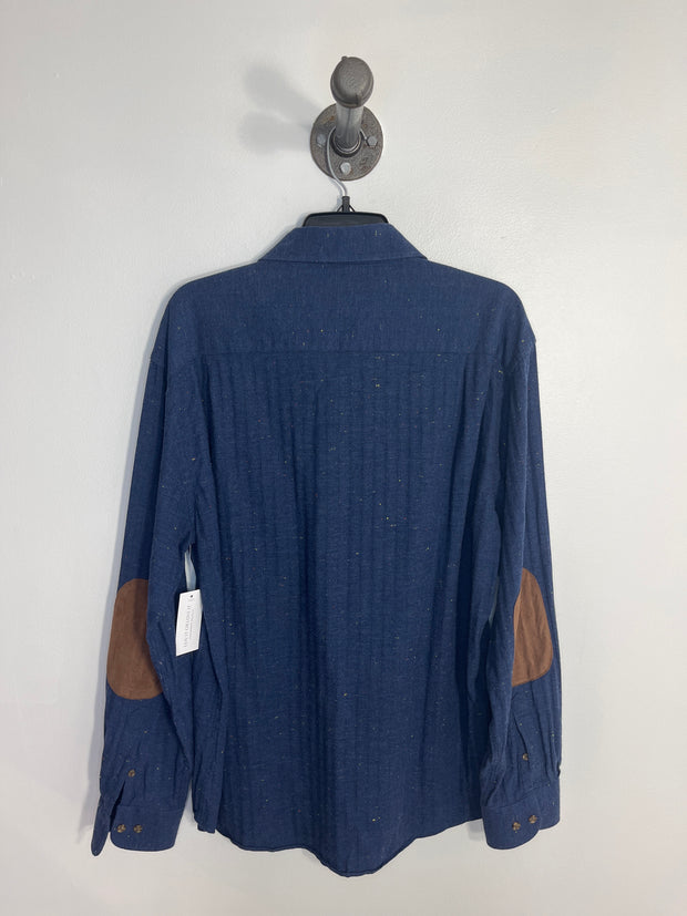 Southern P. Blue Button Up