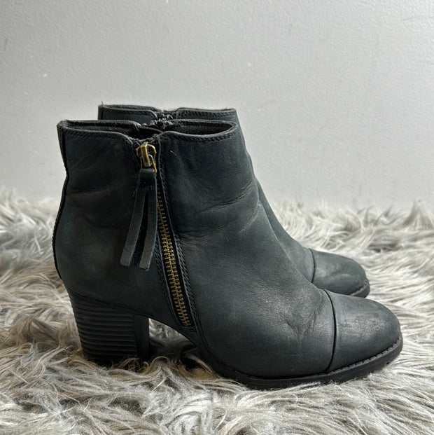 Clarks Black Ankle Boots