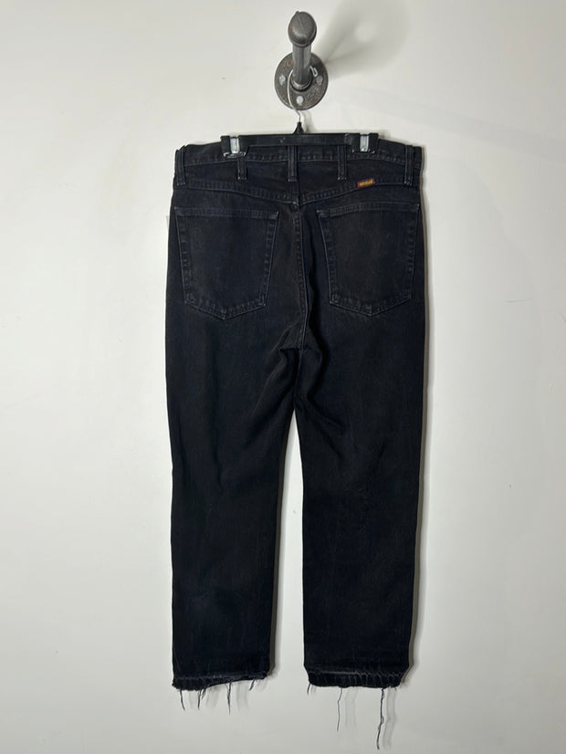 Rustler Black Straight Jeans