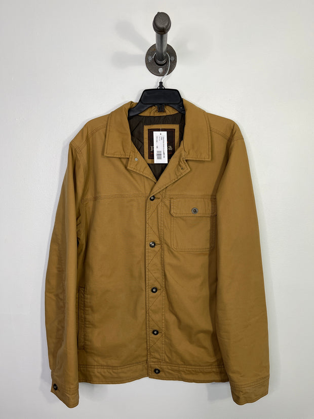 Prana Brown Button Up Jacket