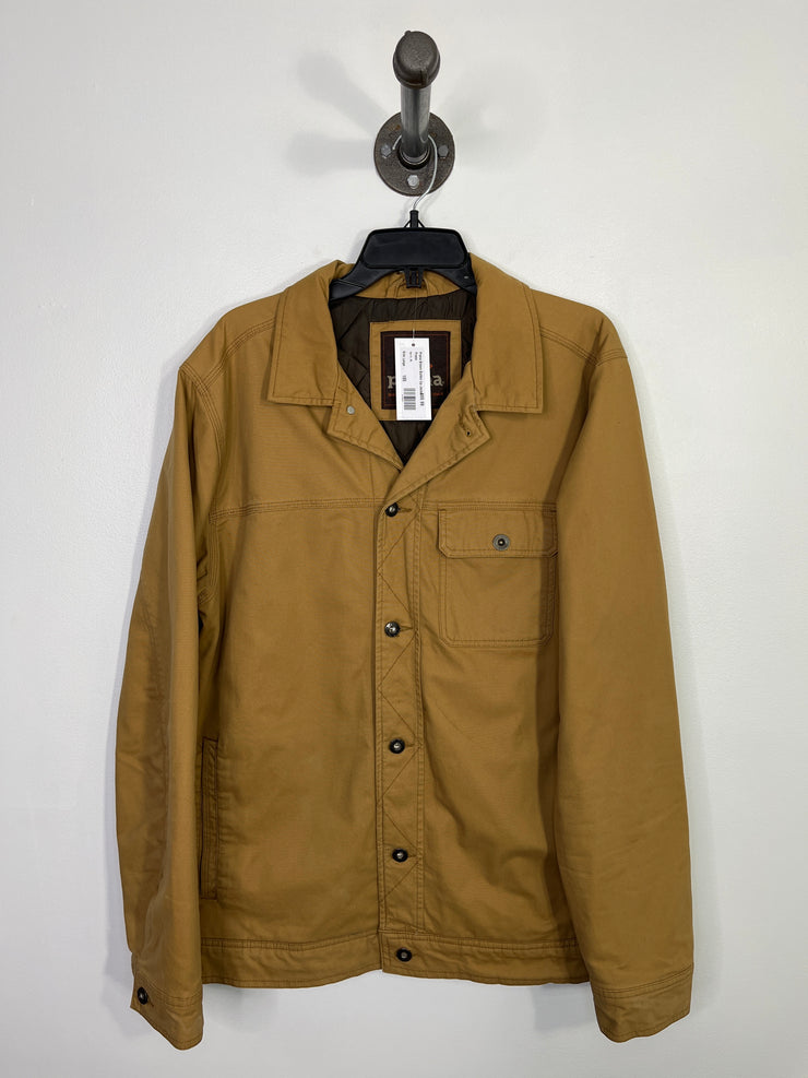 Prana Brown Button Up Jacket