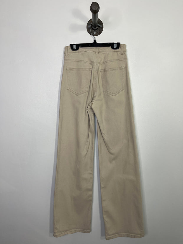 Divided Beige Wide Leg Jeans