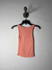 Me2We Pink Ruffle Tank