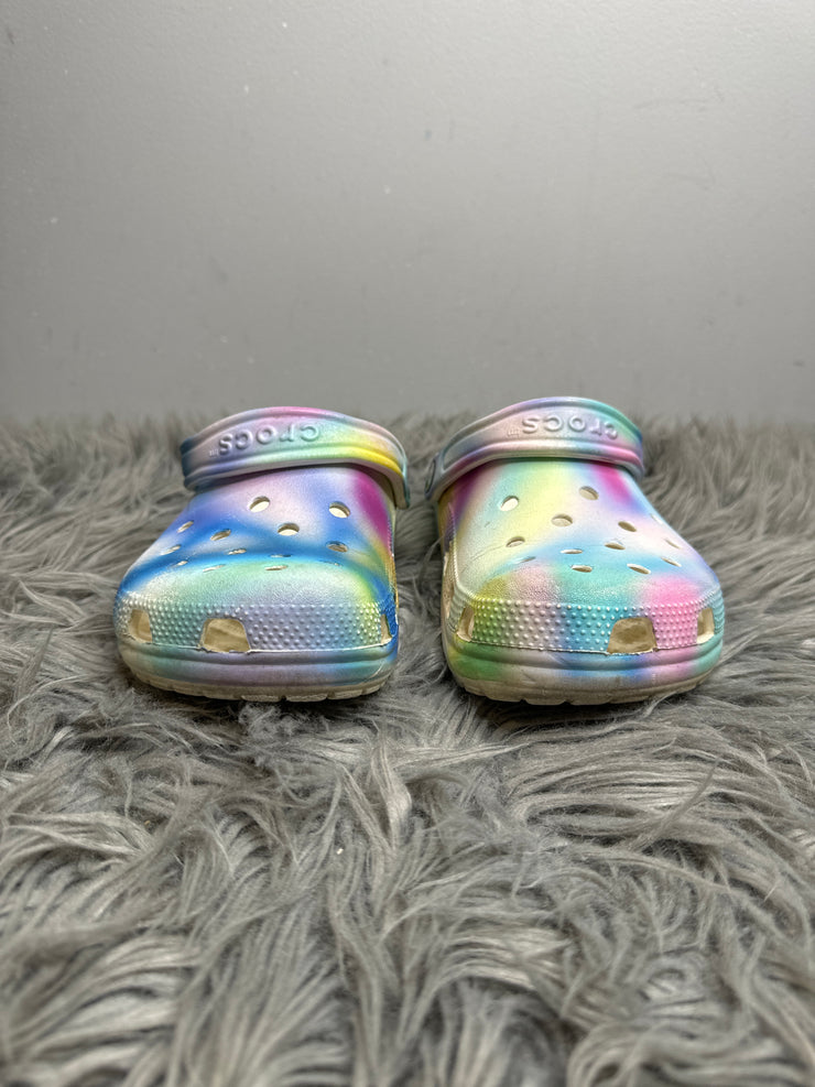 Chaussures à enfiler Crocs Rainbow