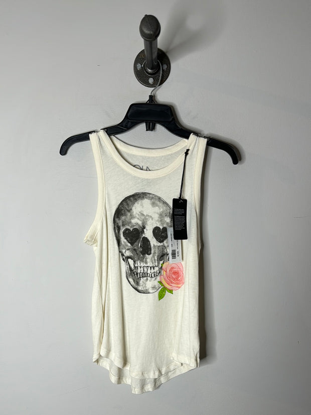 Cha Sor White Skull Tank