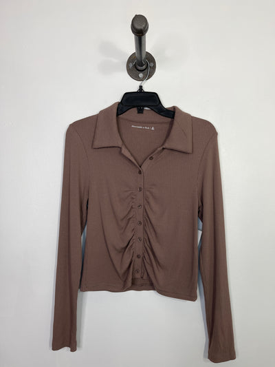 Abercrombie Brn ButtonUp Shirt