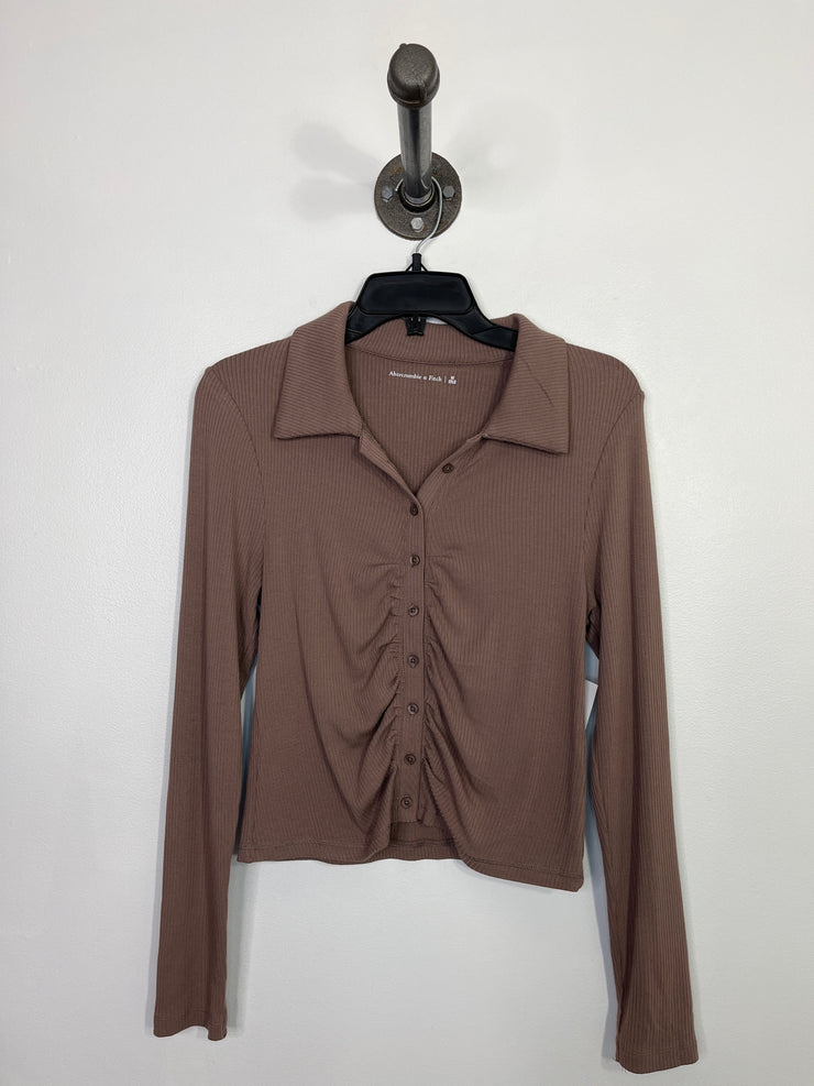 Abercrombie Brn ButtonUp Shirt