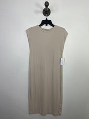 Zara Beige Slvless Midi Dress