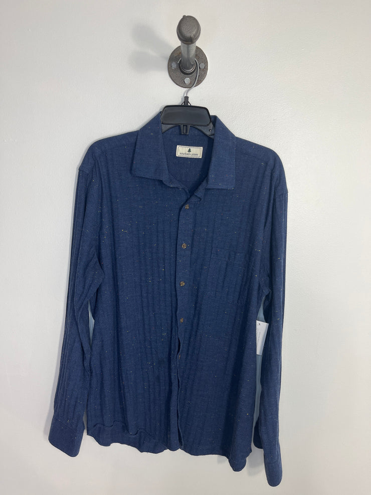 Southern P. Blue Button Up