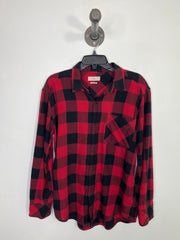 Tna Red/Black Plaid Button Up