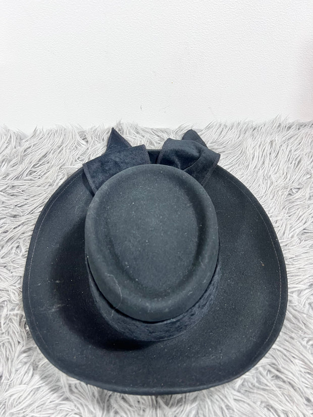 Sombrero de ala ancha negro Fiesta