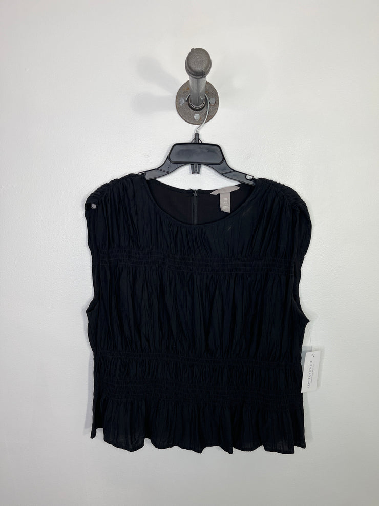 H&M Black Sleeveless Top