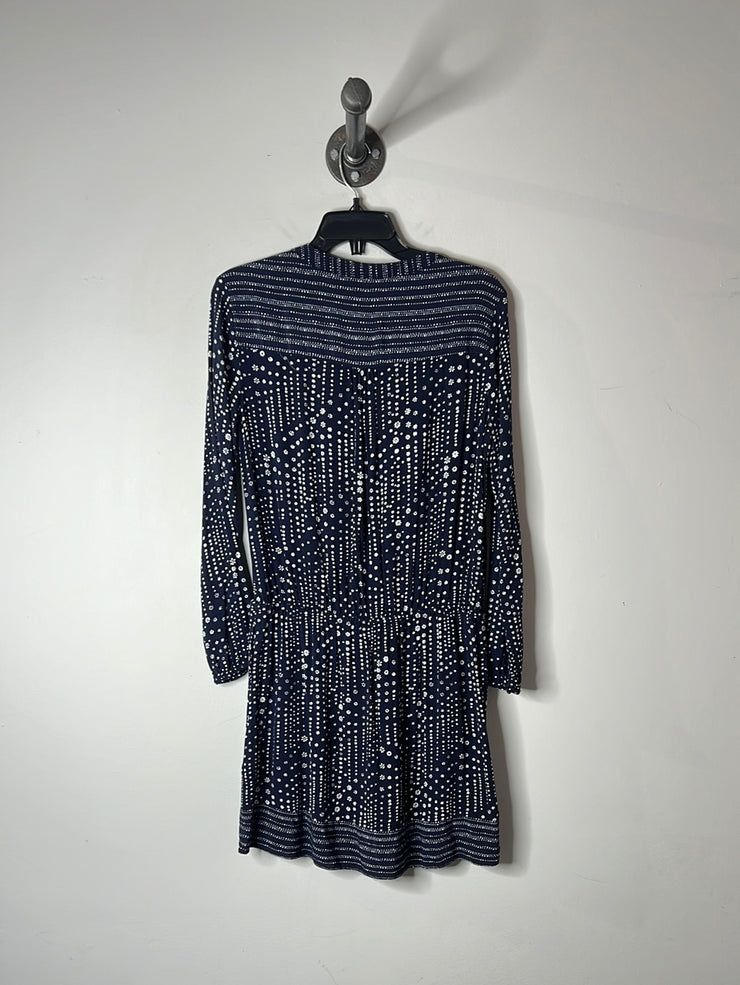 Gap Navy/Wht Lsv Dress