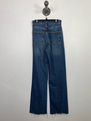 Zara High Rise Blue Jeans